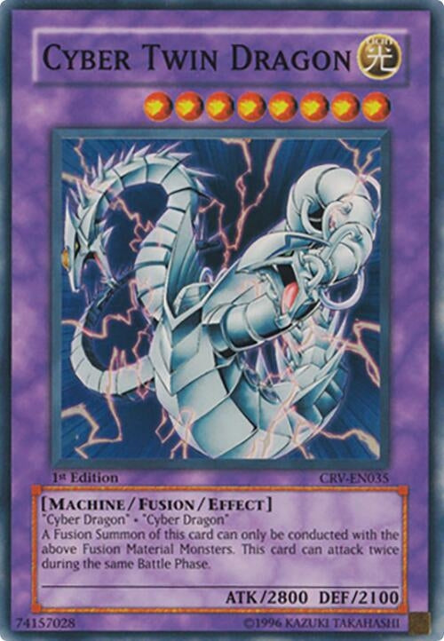 Image for Cyber Twin Dragon (Cybernetic Revolution) (CRV-EN035) - YuGiOh