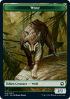 Image for Wolf // Boo Double-Sided Token (Adventures in the Forgotten Realms) (14 // 10) - Magic: The Gathering