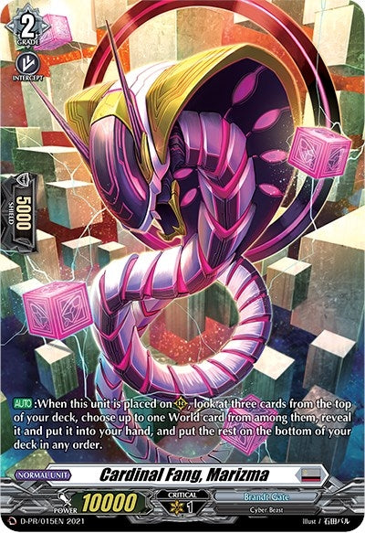 Image for Cardinal Fang, Marizma (D Promo Cards) (D-PR/015EN) - Cardfight Vanguard