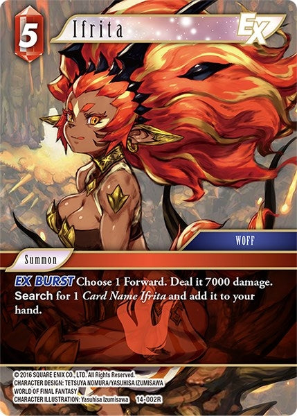 Image for Ifrita EX (Opus XIV: Crystal Abyss) (14-002R) - Final Fantasy TCG