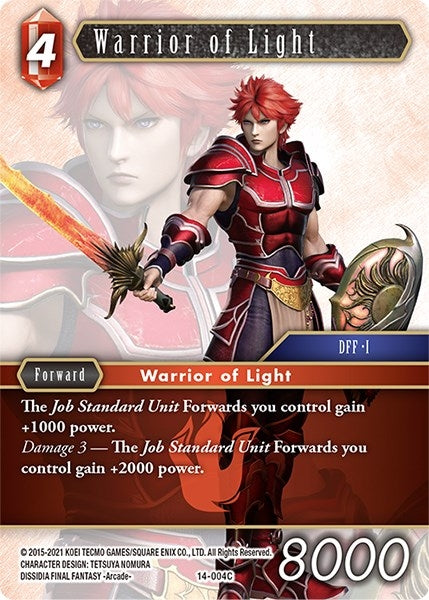 Image for Warrior of Light (Opus XIV: Crystal Abyss) (14-004C) - Final Fantasy TCG