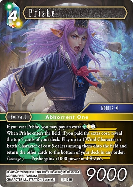 Image for Prishe (Opus XIV: Crystal Abyss) (14-128H) - Final Fantasy TCG