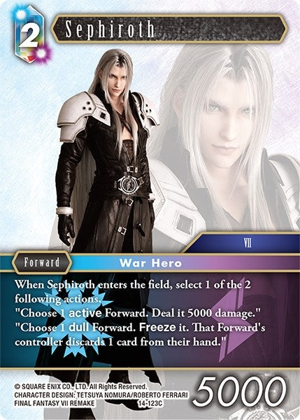 Image for Sephiroth (Opus XIV: Crystal Abyss) (14-123C) - Final Fantasy TCG