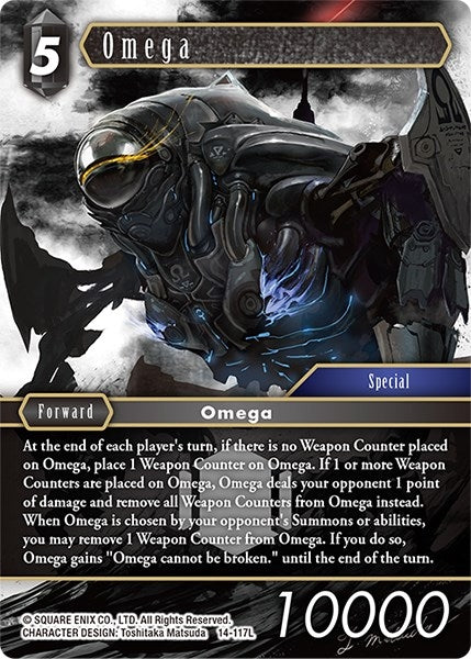 Image for Omega (Opus XIV: Crystal Abyss) (14-117L) - Final Fantasy TCG