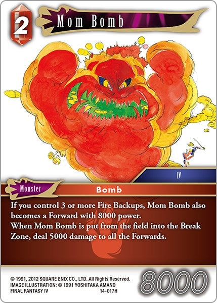 Image for Mom Bomb (Opus XIV: Crystal Abyss) (14-017H) - Final Fantasy TCG