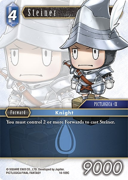Image for Steiner (Opus XIV: Crystal Abyss) (14-109C) - Final Fantasy TCG