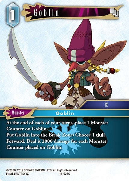 Image for Goblin (Opus XIV: Crystal Abyss) (14-028C) - Final Fantasy TCG