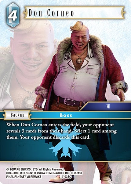 Image for Don Corneo (Opus XIV: Crystal Abyss) (14-035C) - Final Fantasy TCG