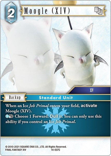 Image for Moogle (XIV) (Opus XIV: Crystal Abyss) (14-037C) - Final Fantasy TCG