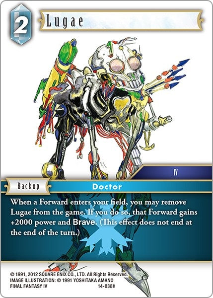 Image for Lugae (Opus XIV: Crystal Abyss) (14-038H) - Final Fantasy TCG