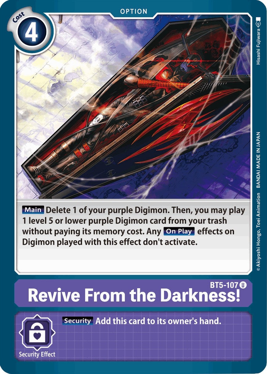 Image for Revive From the Darkness! (BT05) (5107)