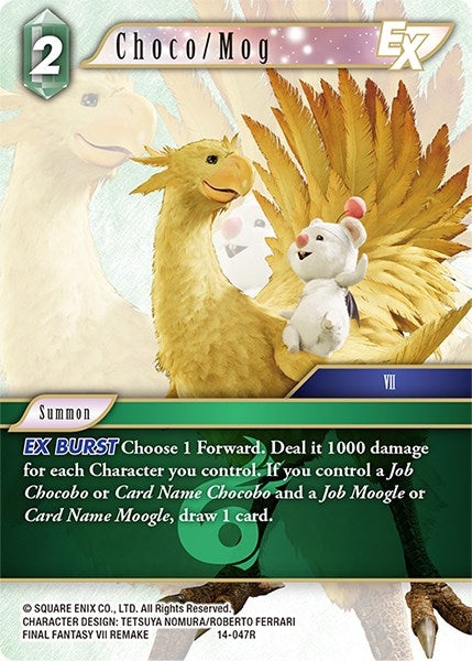 Image for Choco/Mog EX (Opus XIV: Crystal Abyss) (14-047R) - Final Fantasy TCG