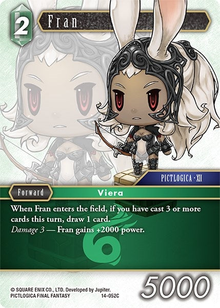 Image for Fran (Opus XIV: Crystal Abyss) (14-052C) - Final Fantasy TCG