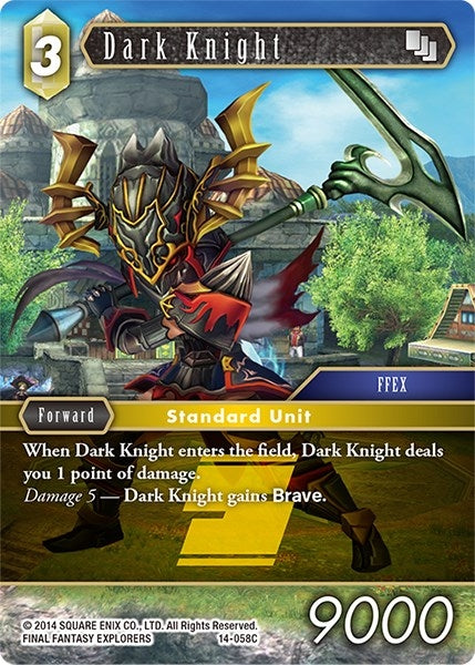 Image for Dark Knight (Opus XIV: Crystal Abyss) (14-058C) - Final Fantasy TCG