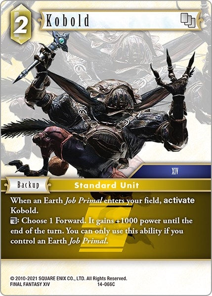 Image for Kobold (Opus XIV: Crystal Abyss) (14-066C) - Final Fantasy TCG