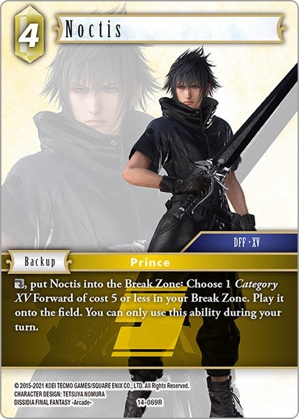 Image for Noctis (Opus XIV: Crystal Abyss) (14-069R) - Final Fantasy TCG