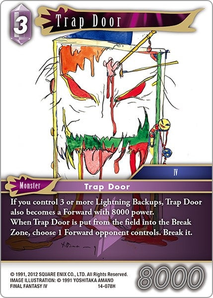 Image for Trap Door (Opus XIV: Crystal Abyss) (14-078H) - Final Fantasy TCG