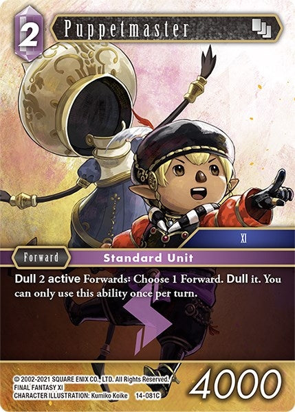 Image for Puppetmaster (Opus XIV: Crystal Abyss) (14-081C) - Final Fantasy TCG