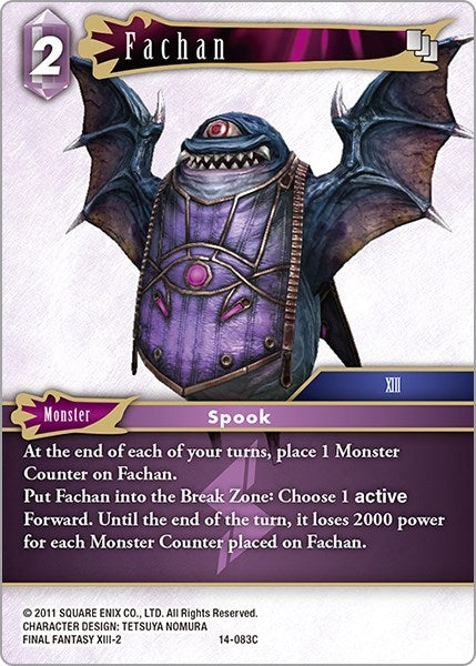 Image for Fachan (Opus XIV: Crystal Abyss) (14-083C) - Final Fantasy TCG