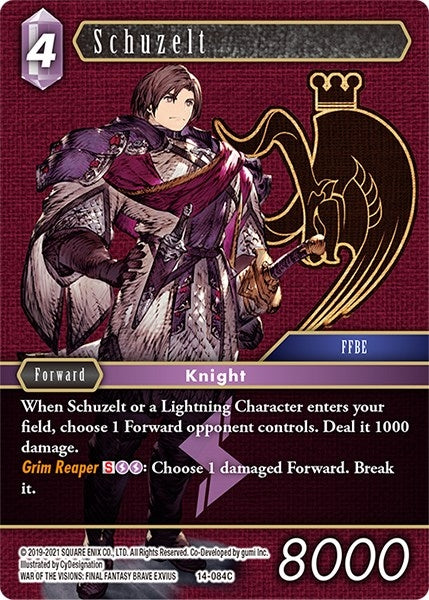 Image for Schuzelt (Opus XIV: Crystal Abyss) (14-084C) - Final Fantasy TCG