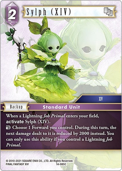 Image for Sylph (XIV) (Opus XIV: Crystal Abyss) (14-085C) - Final Fantasy TCG