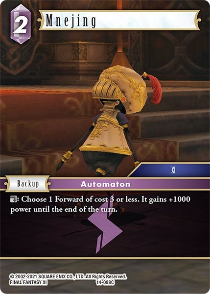 Image for Mnejing (Opus XIV: Crystal Abyss) (14-088C) - Final Fantasy TCG