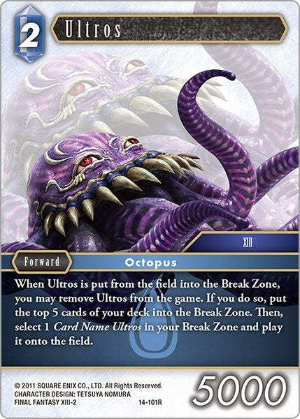 Image for Ultros (Opus XIV: Crystal Abyss) (14-101R) - Final Fantasy TCG