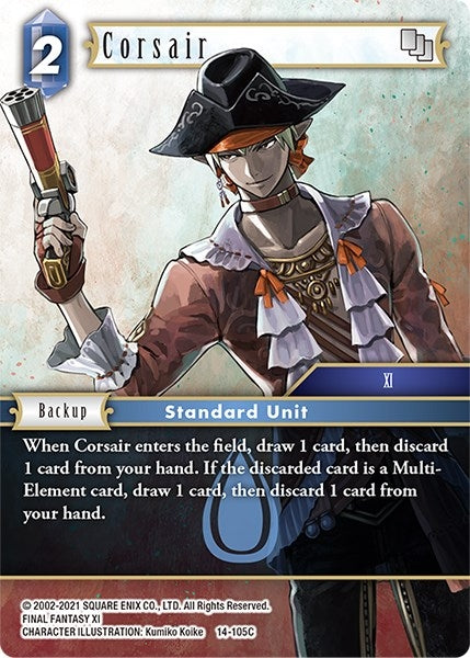 Image for Corsair (Opus XIV: Crystal Abyss) (14-105C) - Final Fantasy TCG