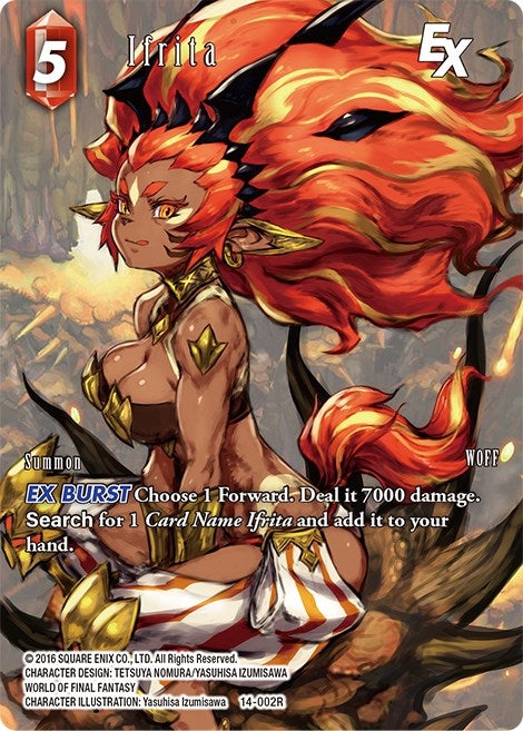 Image for Ifrita EX (Full Art) (Opus XIV: Crystal Abyss) (14-002R) - Final Fantasy TCG