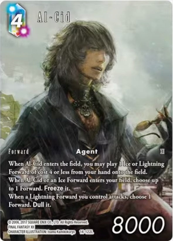 Image for Al-Cid (Full Art) (Opus XIV: Crystal Abyss) (14-122L) - Final Fantasy TCG