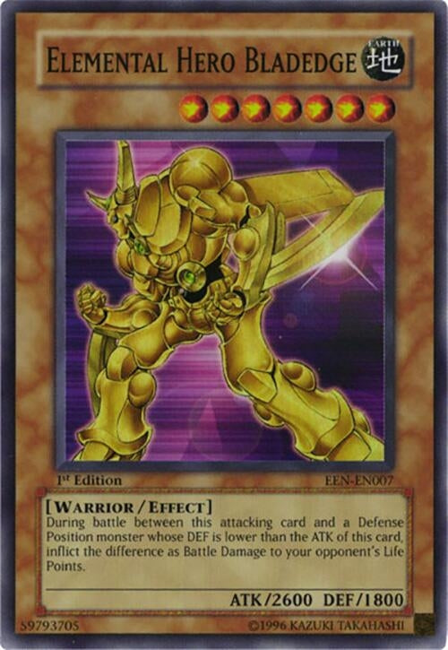 Image for Elemental Hero Bladedge (Elemental Energy) (EEN-EN007) - YuGiOh