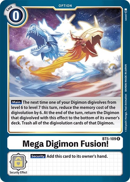 Image for Mega Digimon Fusion! (BT05) (5109)