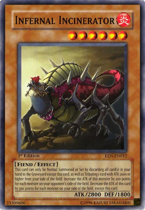Image for Infernal Incinerator (Elemental Energy) (EEN-EN012) - YuGiOh