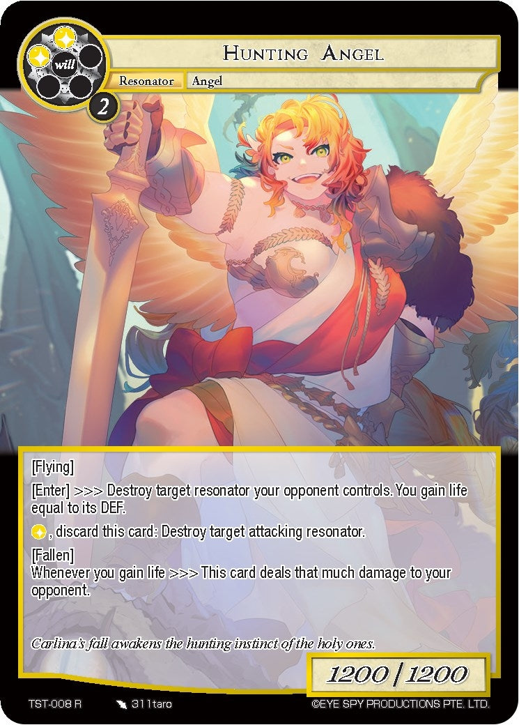 Image for Hunting Angel (The Seventh) (TST-008) - Force of Will