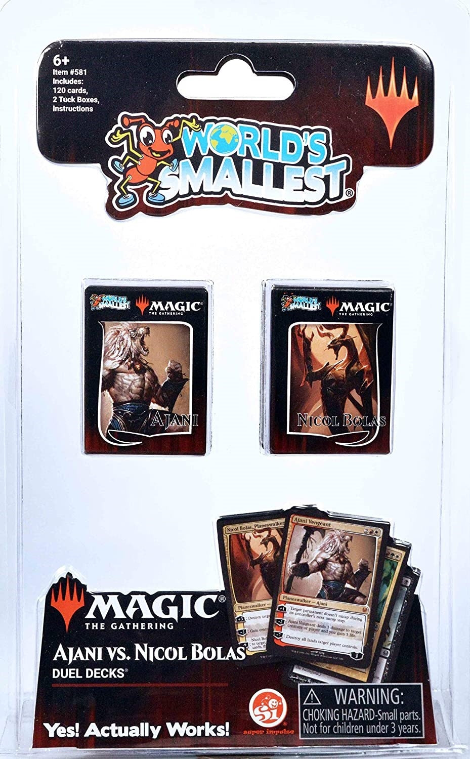 Image for Duel Decks: Ajani vs. Nicol Bolas - World's Smallest - Magic: The Gathering