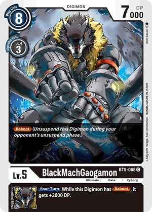 Image for BlackMachGaogamon (BT05) (5068)