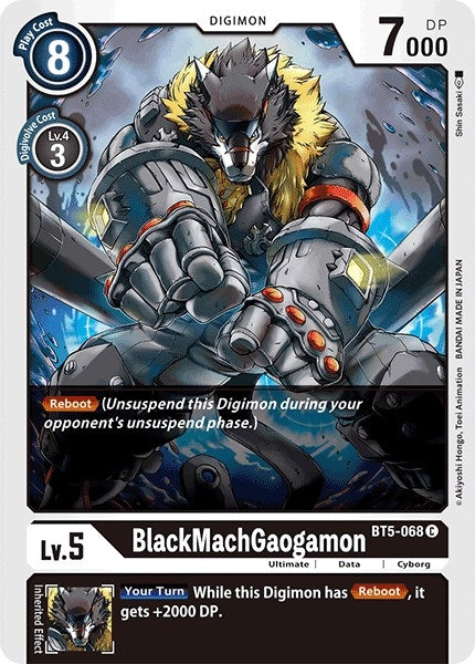 Image for BlackMachGaogamon (BT05) (5068)