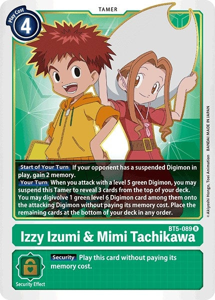 Image for Izzy Izumi & Mimi Tachikawa (BT05) (5089)