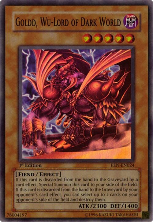 Image for Goldd, Wu-Lord of Dark World (Elemental Energy) (EEN-EN024) - YuGiOh