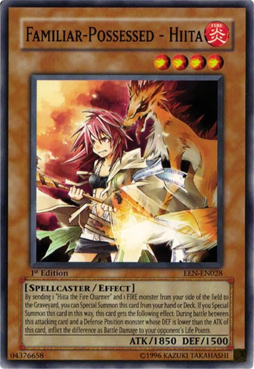 Image for Familiar-Possessed - Hiita (Elemental Energy) (EEN-EN028) - YuGiOh