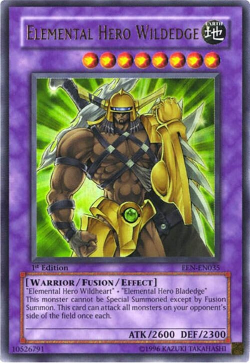 Image for Elemental Hero Wildedge (Elemental Energy) (EEN-EN035) - YuGiOh