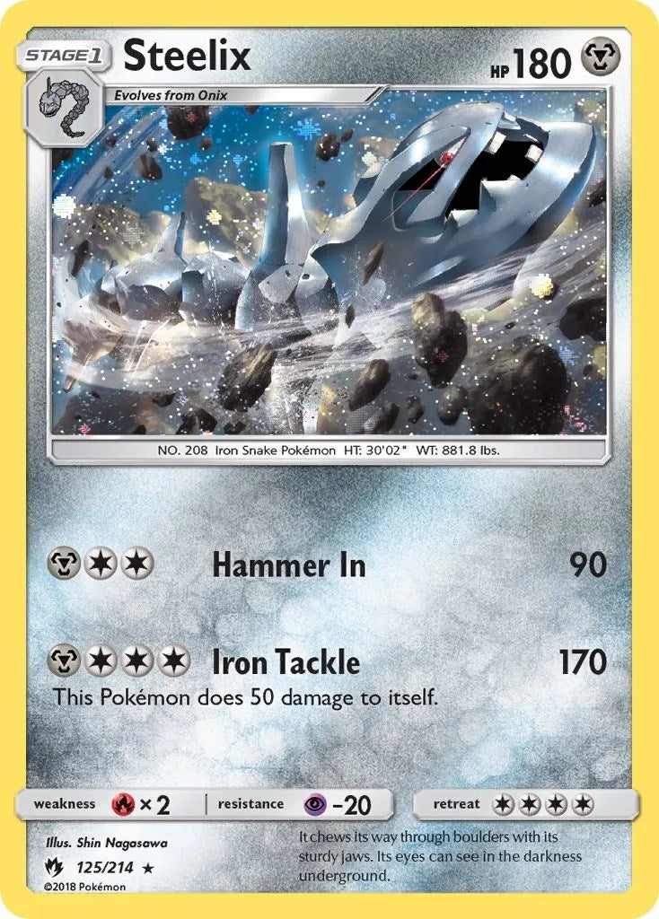 Image for Steelix - 125/214 (Cosmos Holo) (Blister Exclusives) (125/214) - Pokemon