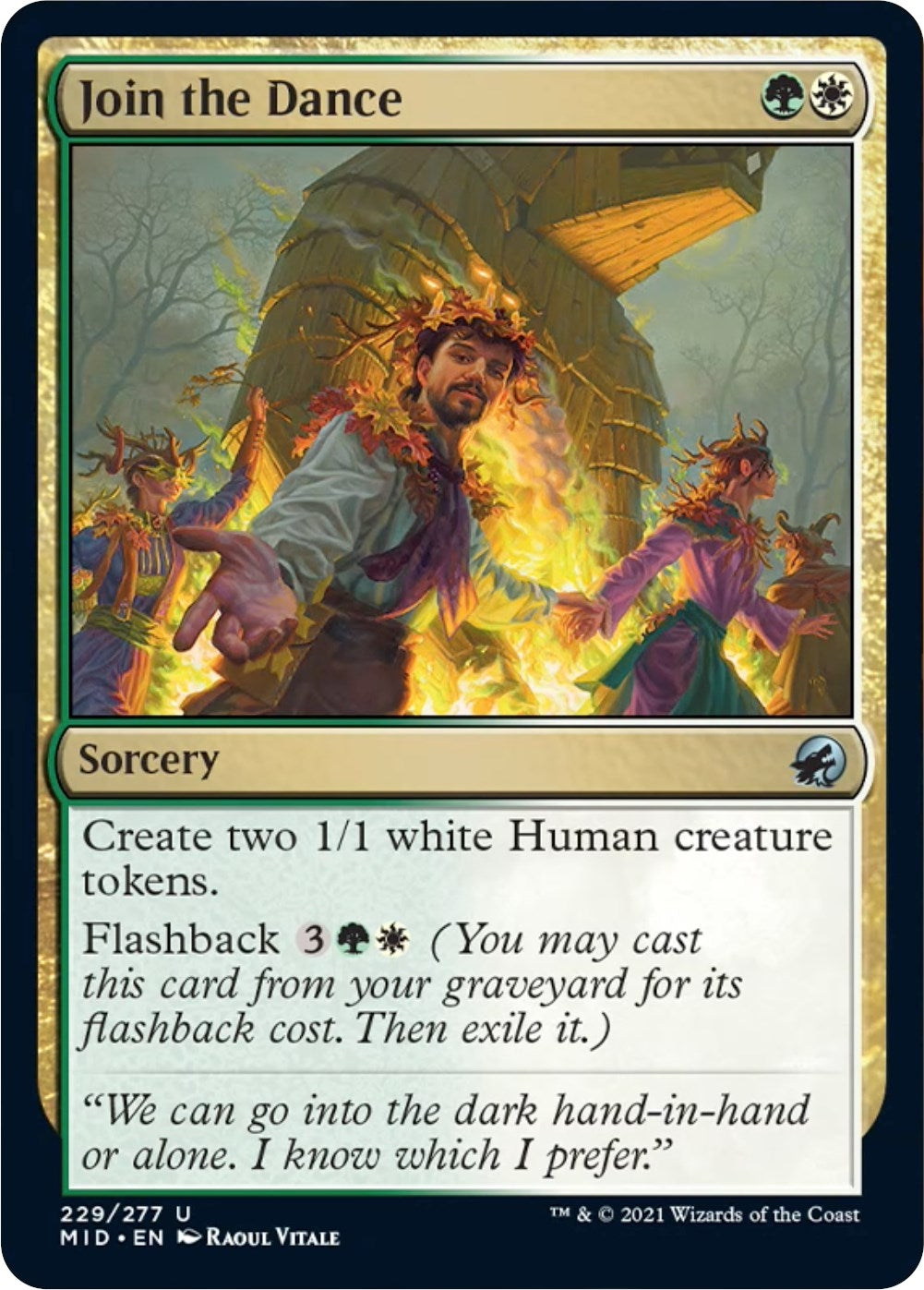 Image for Join the Dance (Innistrad: Midnight Hunt) (229) - Magic: The Gathering