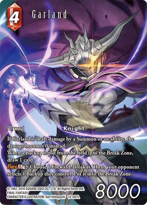 Image for Garland (Full Art) (Opus XIV: Crystal Abyss) (14-007L) - Final Fantasy TCG
