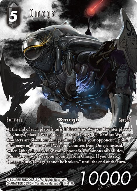 Image for Omega (Full Art) (Opus XIV: Crystal Abyss) (14-117L) - Final Fantasy TCG