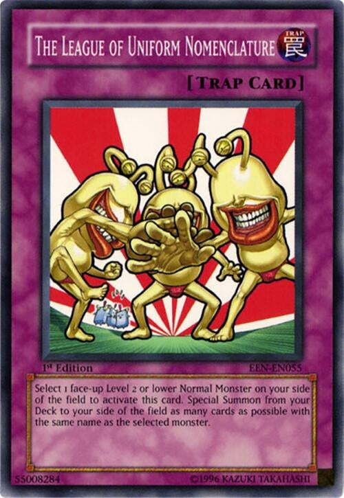 Image for The League of Uniform Nomenclature (Elemental Energy) (EEN-EN055) - YuGiOh