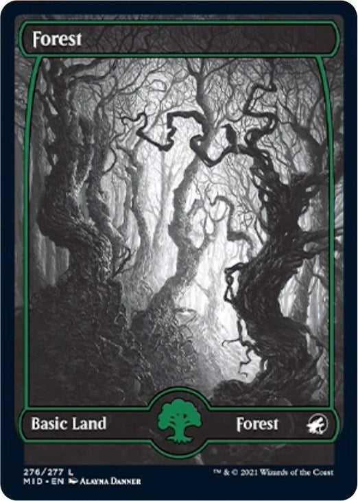 Image for Forest (276) (Innistrad: Midnight Hunt) (276) - Magic: The Gathering
