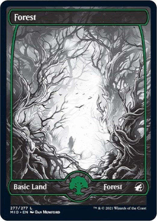 Image for Forest (277) (Innistrad: Midnight Hunt) (277) - Magic: The Gathering