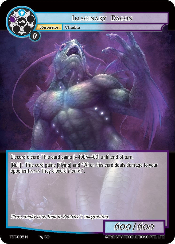 Image for Imaginary Dagon (The Seventh) (TST-085) - Force of Will