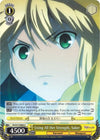 Image for Using All Her Strength, Saber (Fate/stay night [Heaven’s Feel] Vol.2) (FS/S77-E008 U) - Weiss Schwarz